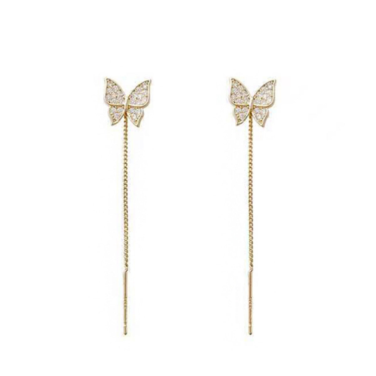 Butterfly dangle drop earrings for Women