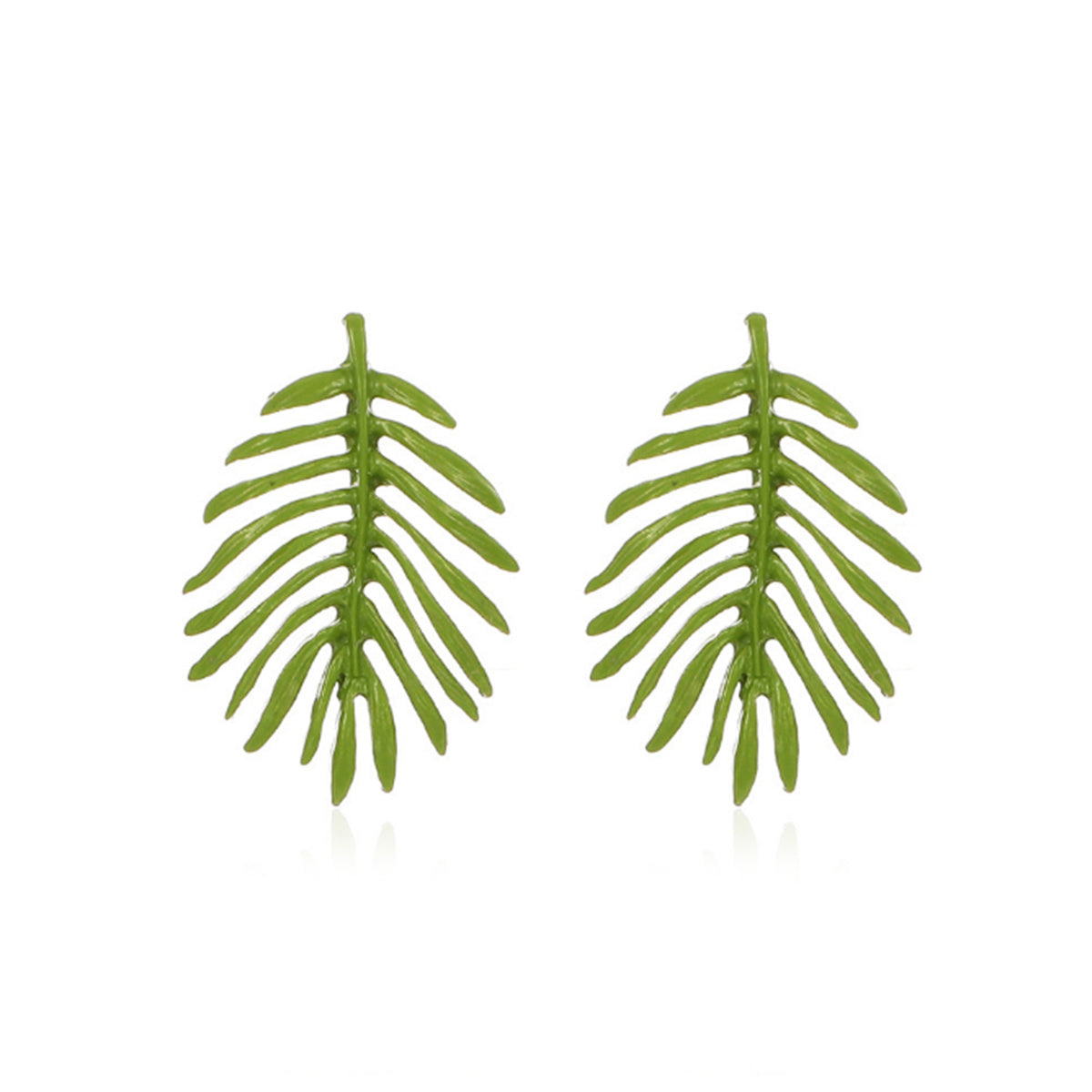 Humble Chic Palm Leaf Earrings for Women