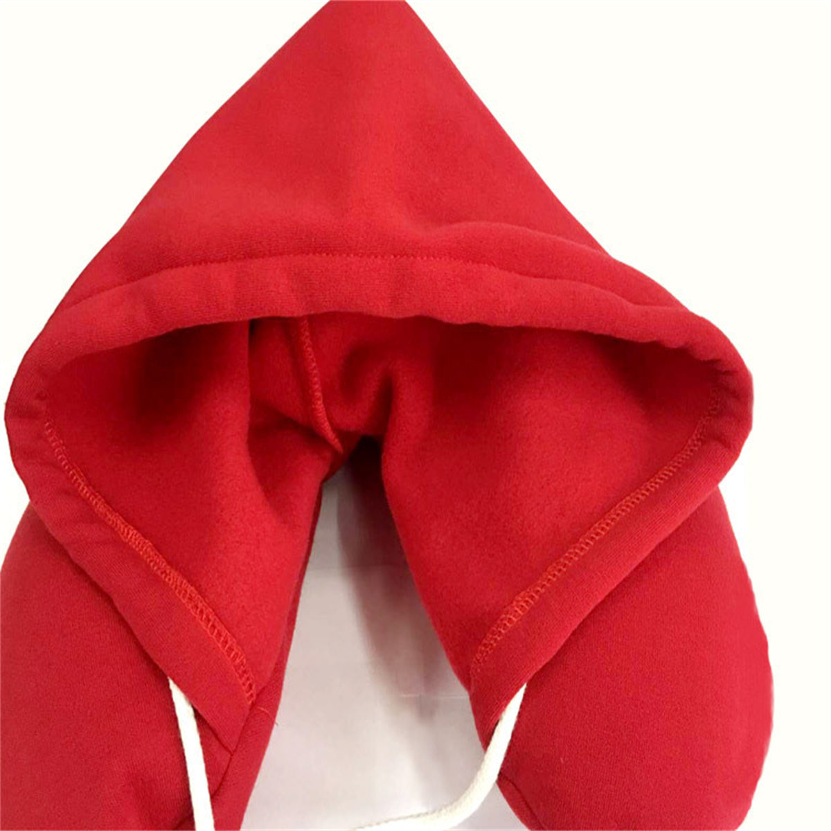 Hooded Neck Pillows for Travel - U Shaped Travel Pillow Sleeping Support polystyrene Foam microbeads Stress Pillow