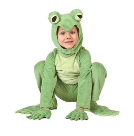 Boys Girls Frog Costume Kids Animal Cosplay Fancy Dress Outfit