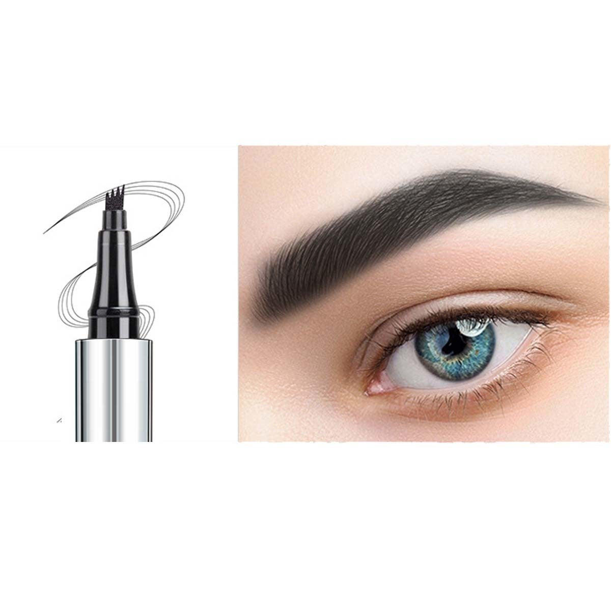 Simulation Four Claw Liquid Waterproof Eyebrow Pencil