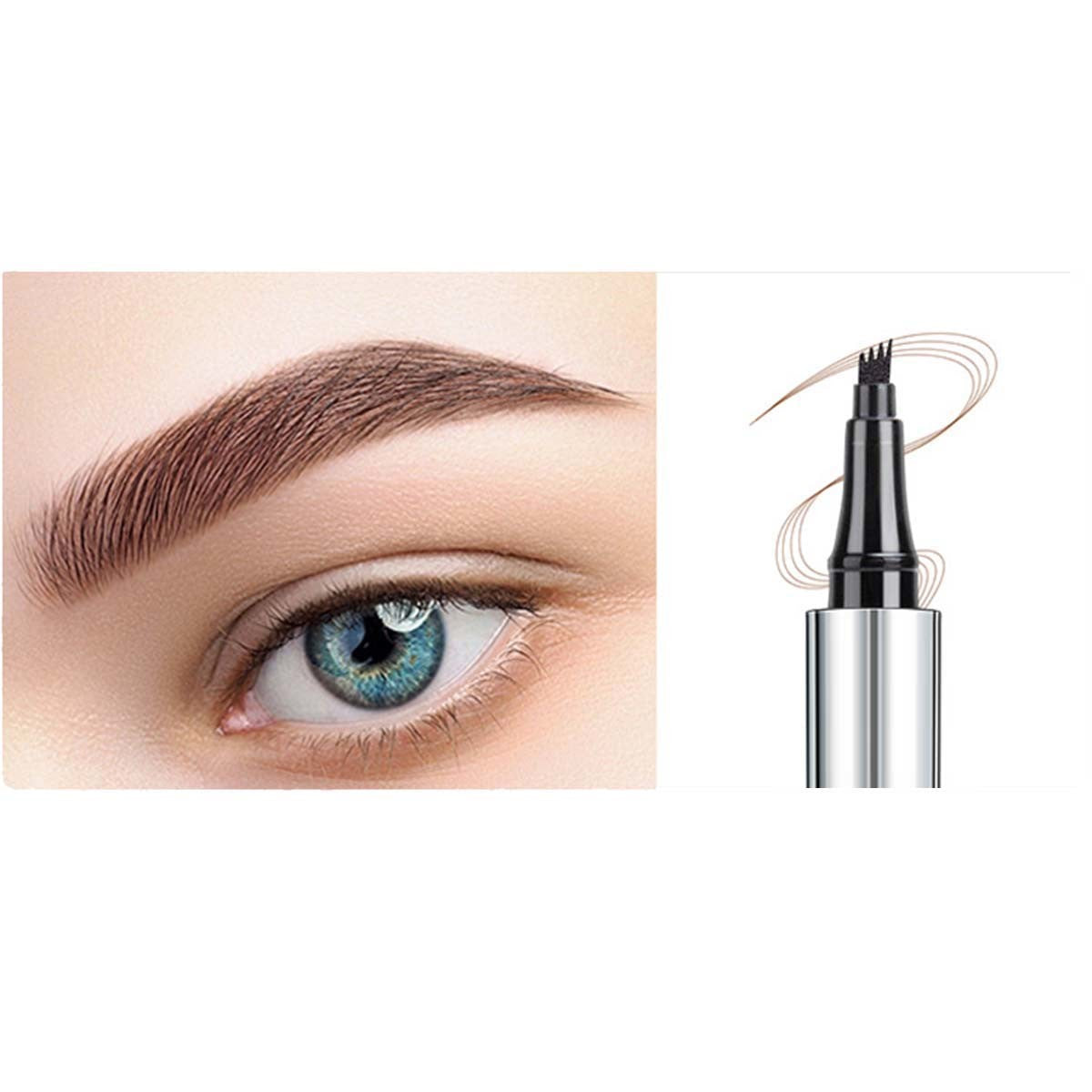 Simulation Four Claw Liquid Waterproof Eyebrow Pencil