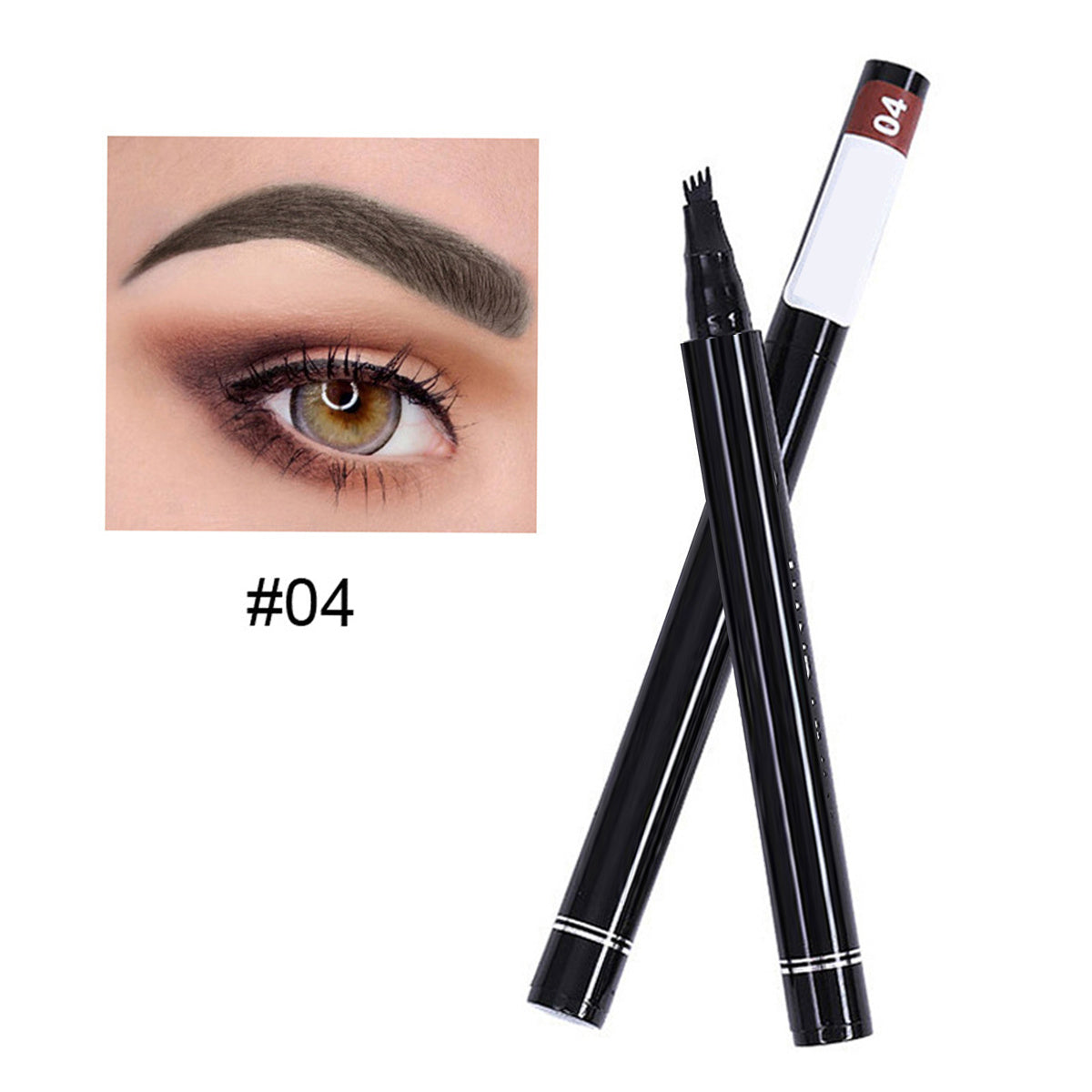 Micro-Sculpted Long-Lasting Four-Fork Waterproof Brow Pencil