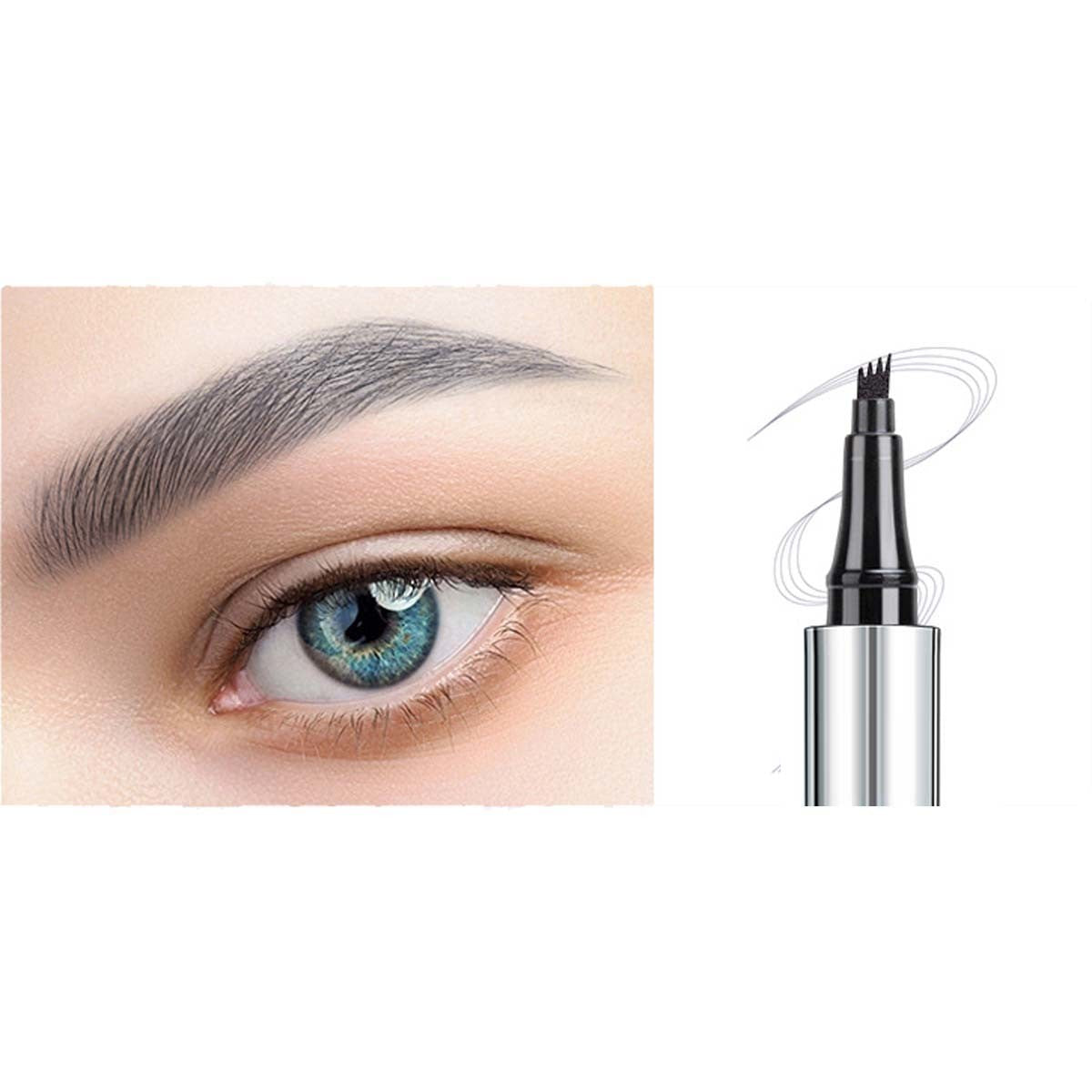 Simulation Four Claw Liquid Waterproof Eyebrow Pencil