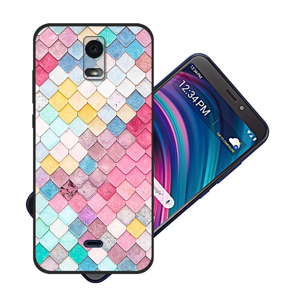 Case for Blu View 3 B140dl Phone Case Soft Printed TPU Blu View 3 B140dl Phone Case (Blu View 3-91)