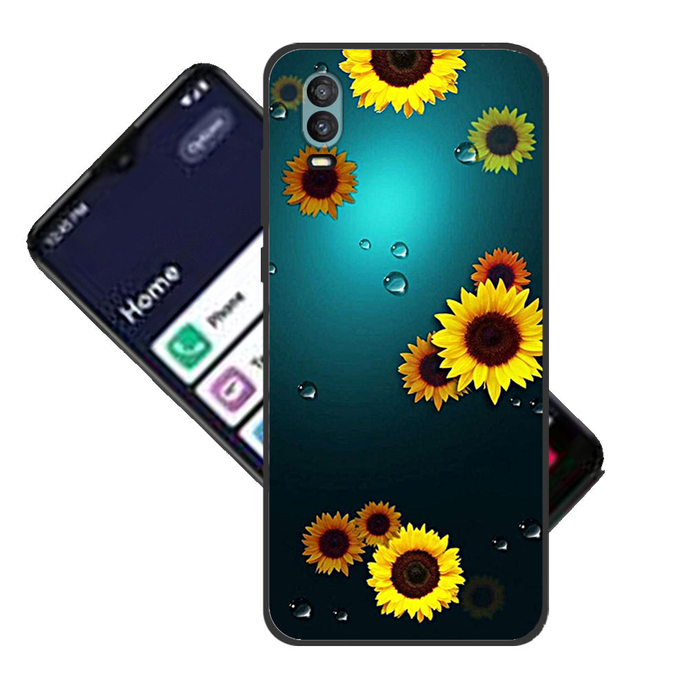 Case for Jitterbug Smart 3 Phone Case Soft Printed TPU Lively Smart 2021 Phone Case (Jitterbug Smart 3-728)