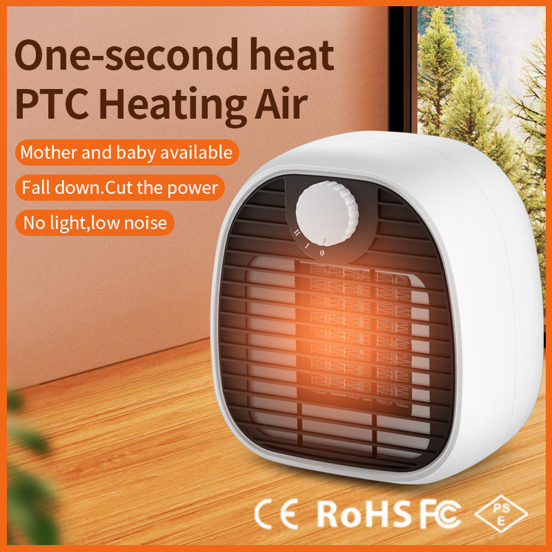 Mini Heater Indoor Small Heater Office Fast Heat Desktop Electric Heater US Standard