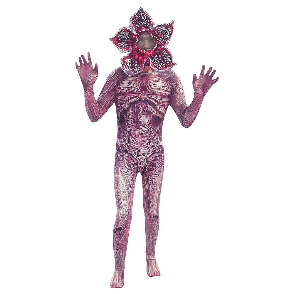 Kids Children Stranger Cos Things Season 3  Demogorgon  Cosplay Costume Jumpsuit Outfits Halloween Carnival Suit