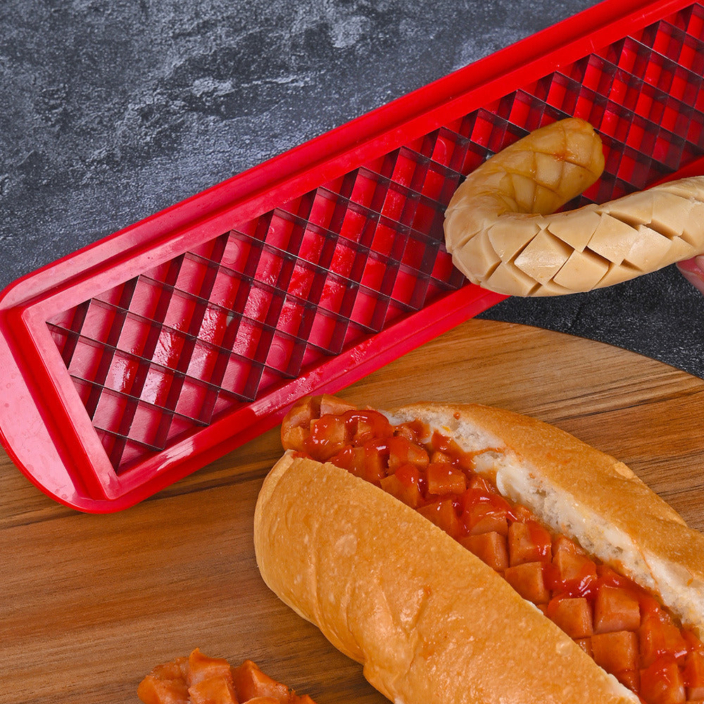 Bbq Barbecue Tools Hot Dog Cut Sausage Cut Ham Cutter Cut Grain Cut Egg Cutter Hot dog Knife