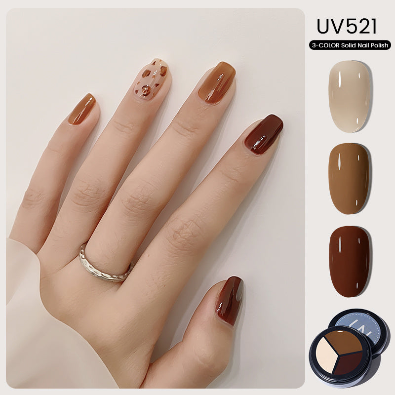 MAYCHAO Solid Color Nail Gel Polish Full Coverage Paint Gel DIY Nail Art Designs Soak Off UV LED Manicure Varnish Solid UV Gel