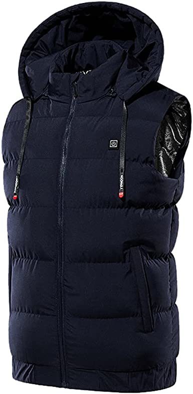 Men's Smart Heating Vest Jacket USB Heating Warm Winter Vest