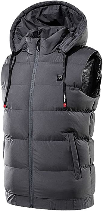 Men's Smart Heating Vest Jacket USB Heating Warm Winter Vest