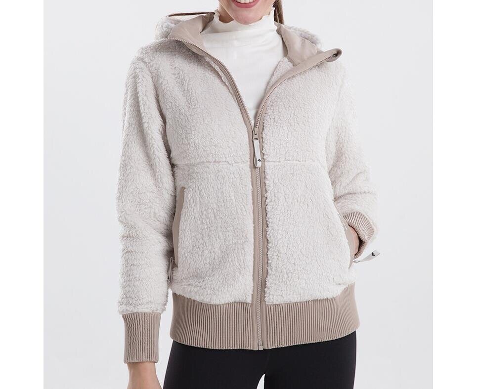 Chunky Zipper Fleece Sherpa Sweater