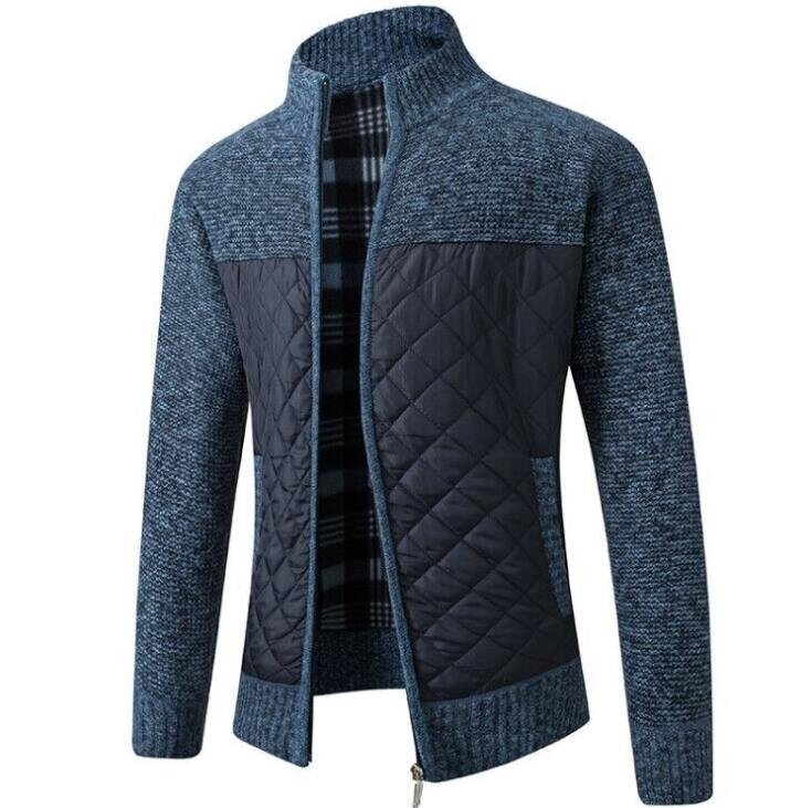 Men's Full Zip Knitted Cardigan Sweaters