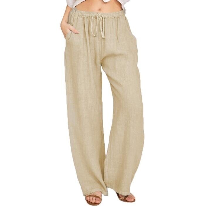 Loose cotton Linen Trouser Pant