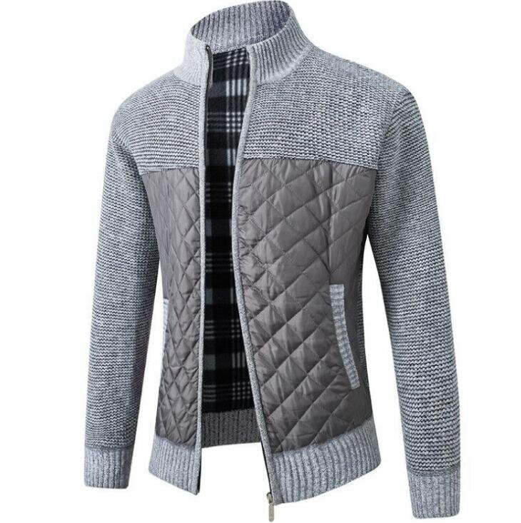 Men's Full Zip Knitted Cardigan Sweaters