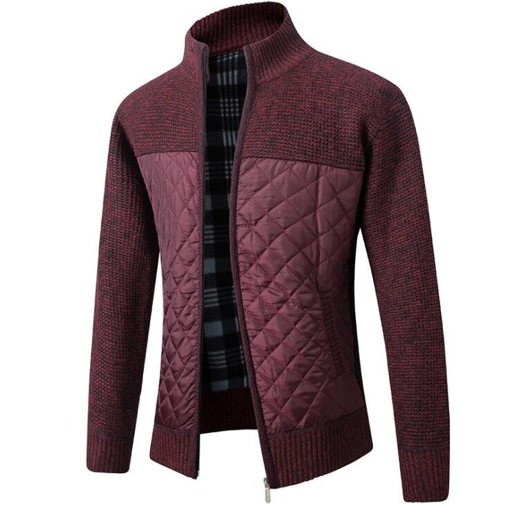 Men's Full Zip Knitted Cardigan Sweaters