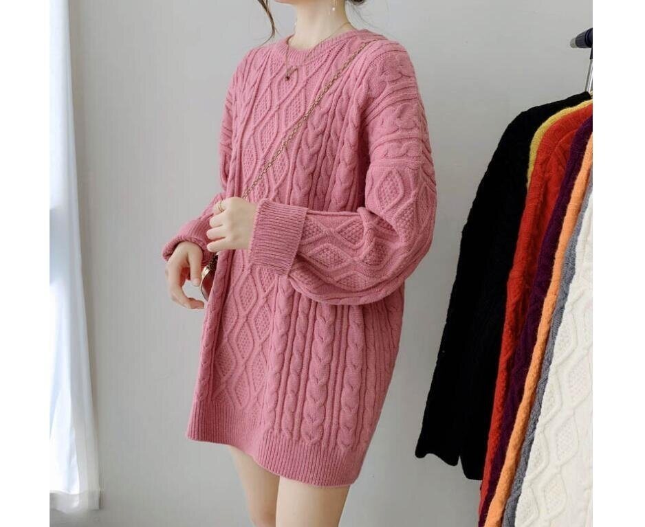 Long Sleeve Oversized Pullover Sweaters Outerwear