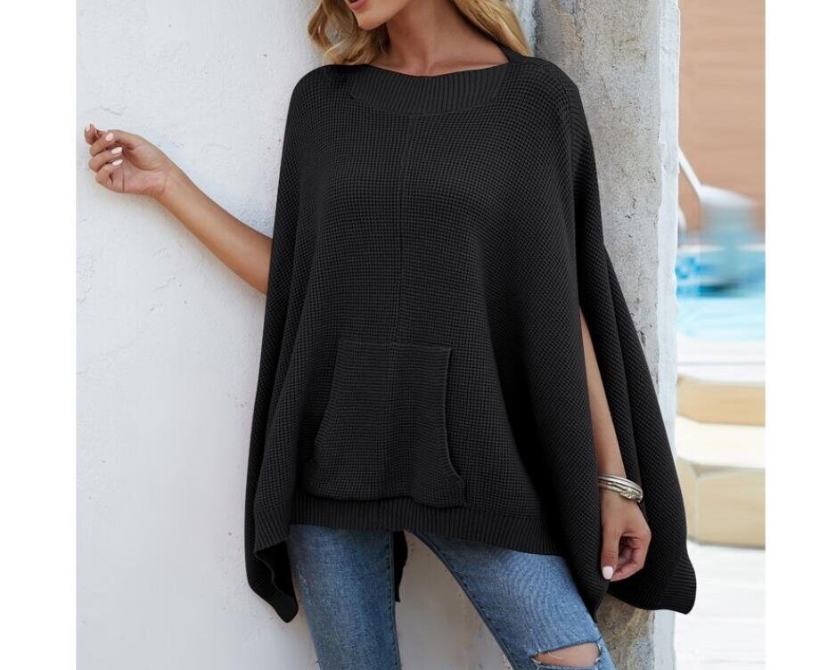 Shawls Batwing Knit Sweater Cloak