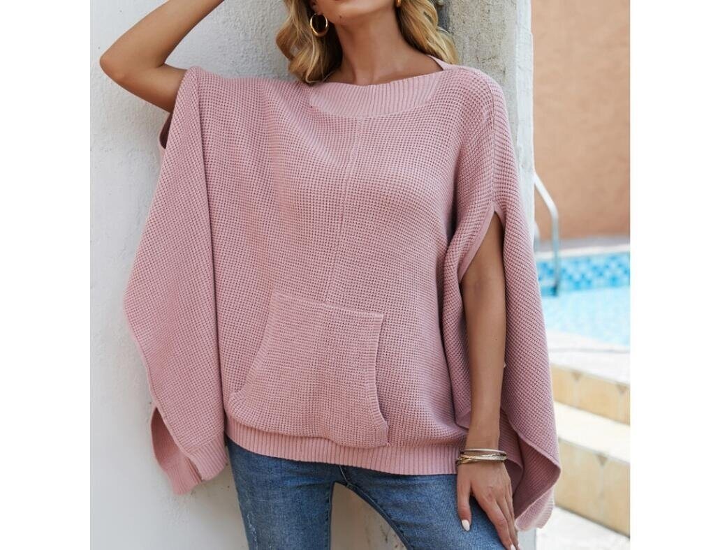 Shawls Batwing Knit Sweater Cloak