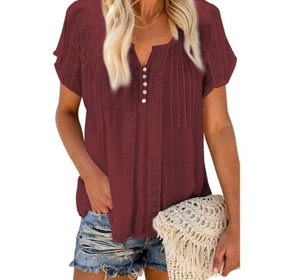 Women's T Shirt Short Sleeve Casual Loose Fit Tee