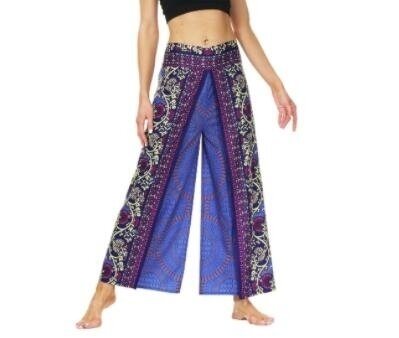 Slit Wide Leg Pants