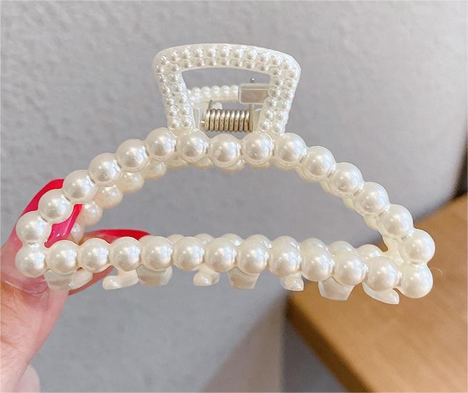 French Style Shark Clip Fixed Hair Clip Hair Accessories