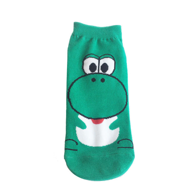 Fashion Men Funny Socks Cartoon Women Sock Anime Pink Panther Garfield Kumamoto Kawaii Cute Girl Invisible Breathable Boat Socks