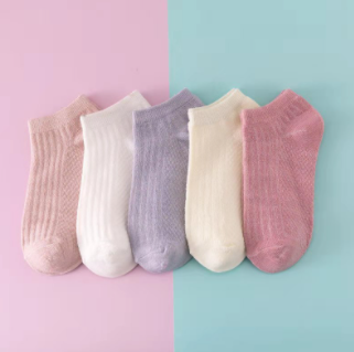 5Pairs Lot Women Cute Lace Flower Boat Socks Chaussette Cotton Ankle No Show Short Sock Breathable Spring Summer Calcetines