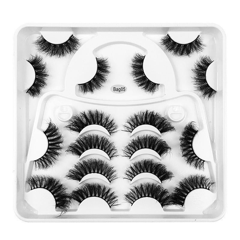 9 to Install Three-Dimensional Thickened Chemical Fiber False Eyelashes