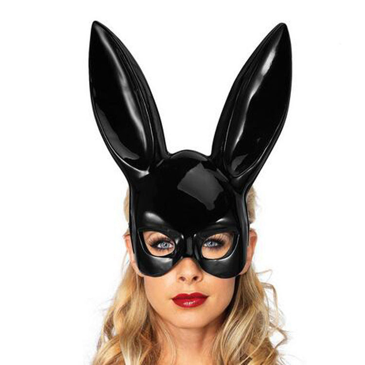 Masquerade Bunny Mask Women Sexy Black Mask