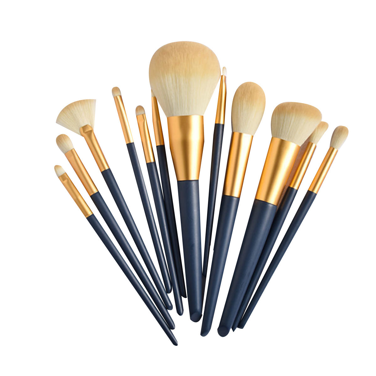 Makeup Brushes 12 Pcs Professional Synthetic Makeup Brush Set