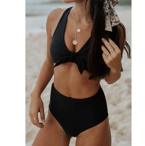 High Waisted Swimsuit Bathing Suits Bikini