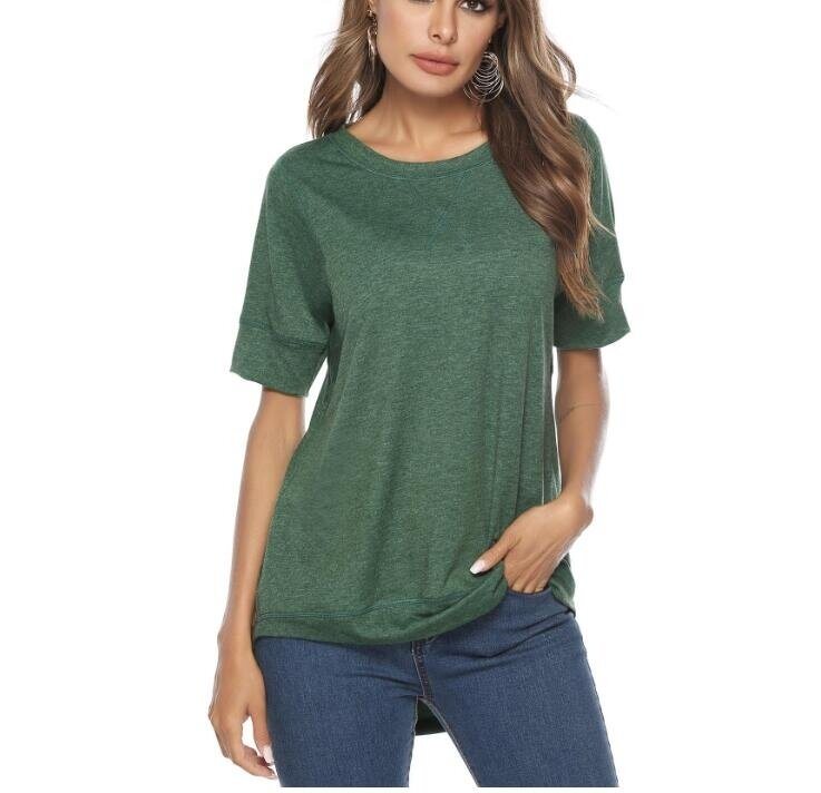 Women's Short Sleeve T Shirt Basic Tees Shirt