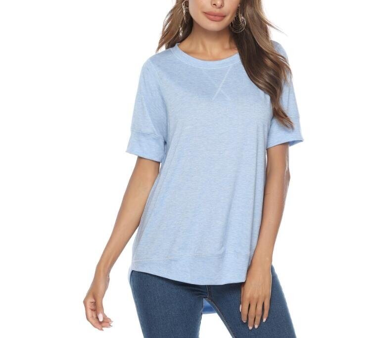 Women's Short Sleeve T Shirt Basic Tees Shirt