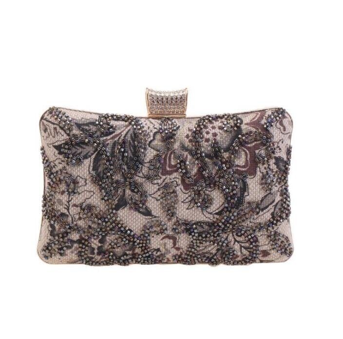 Beaded Sequin Dinner Clutch