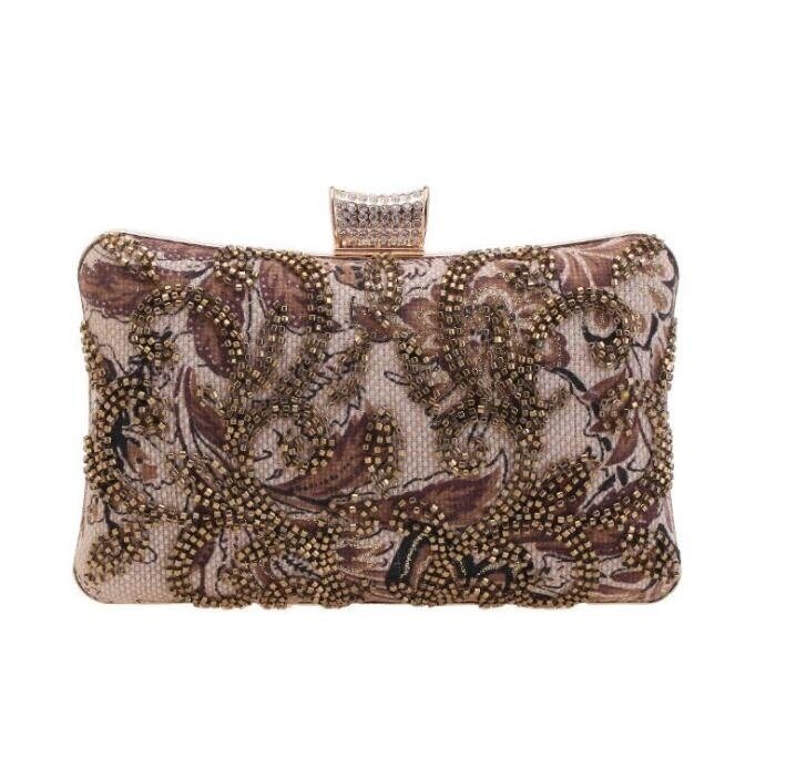 Beaded Sequin Dinner Clutch