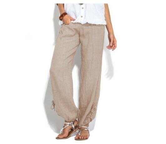 High Waisted Casual Loose Pants