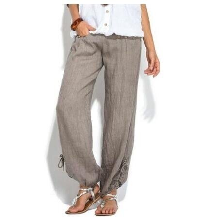 High Waisted Casual Loose Pants