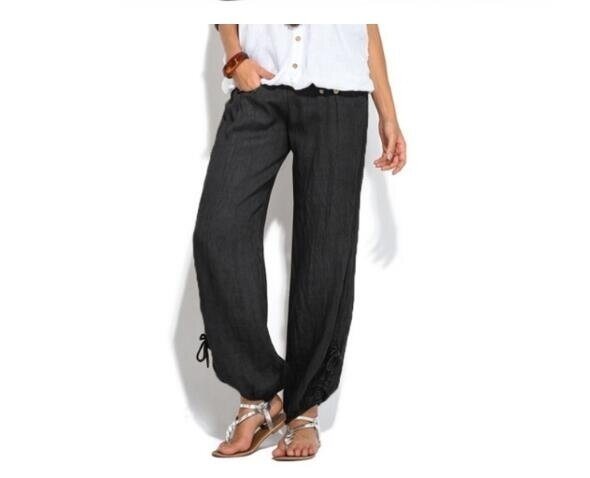 High Waisted Casual Loose Pants