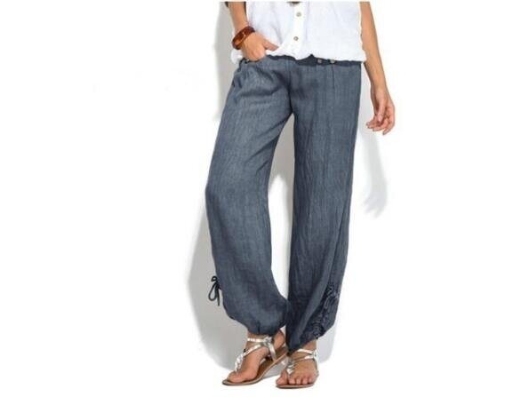 High Waisted Casual Loose Pants