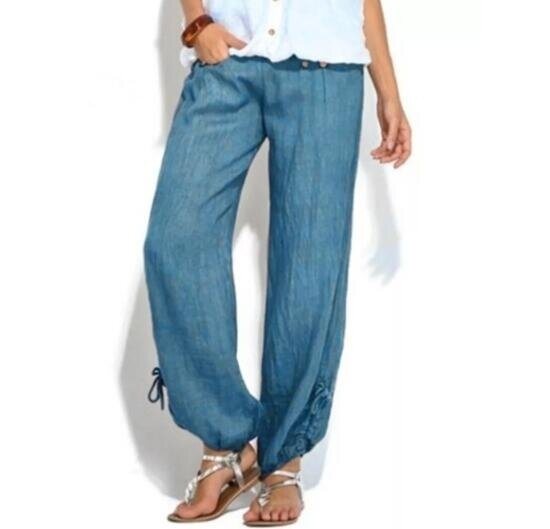 High Waisted Casual Loose Pants