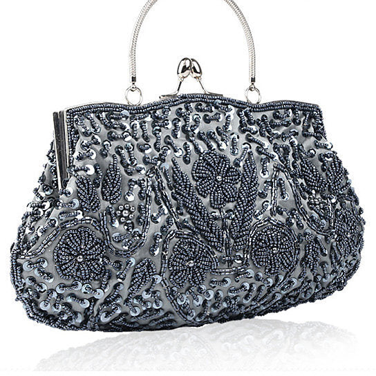 Banquet Bag Clutch Handmade Beaded Embroidered Dresses Bag