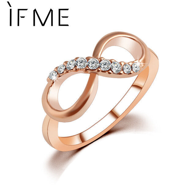 Rings Gold Color Infinity Ring Statement jewelry Wholesale for Women Jewelry