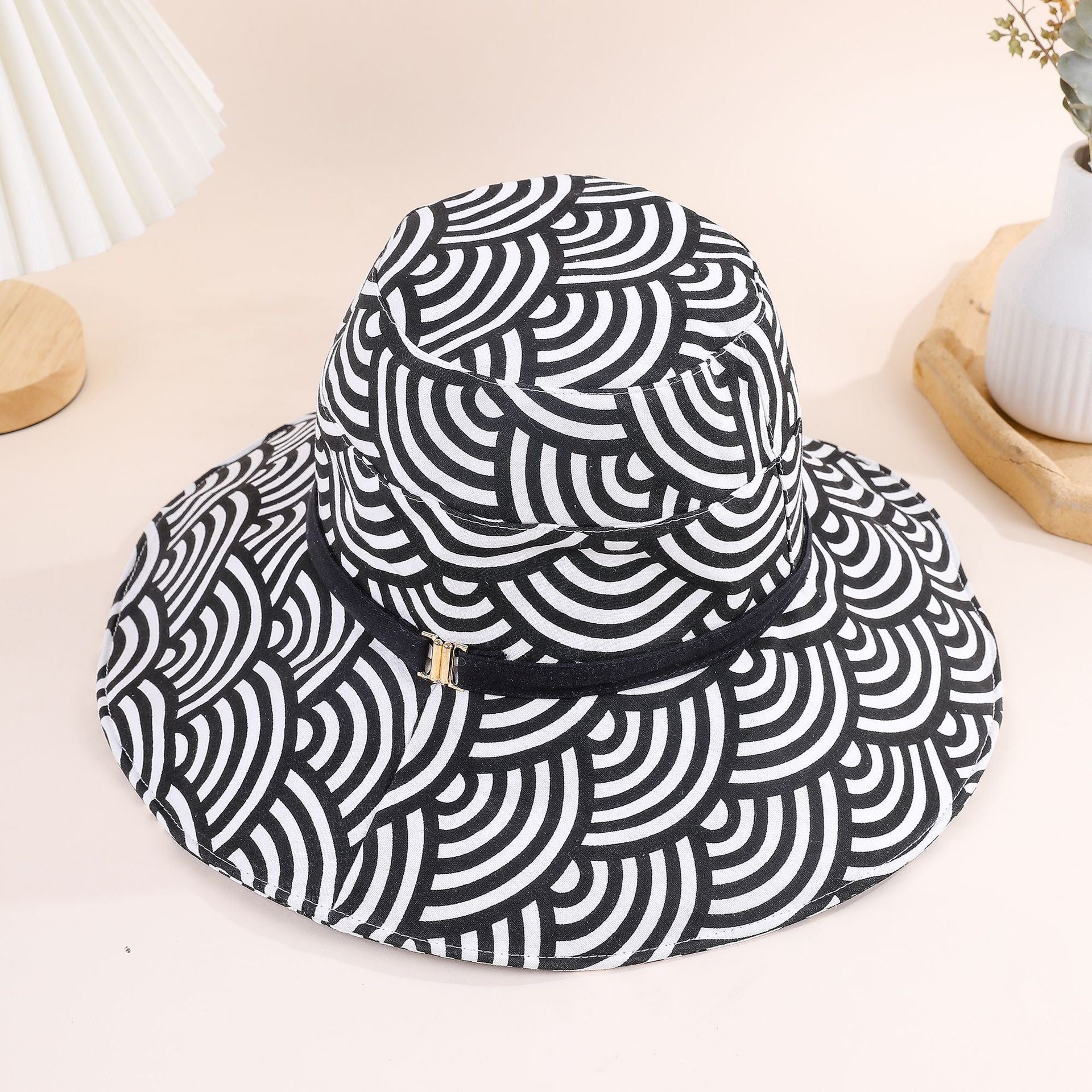 New style Japanese fisherman hat women's early spring summer fashion hat tide pot hat sun hat sunshade fisherman hat