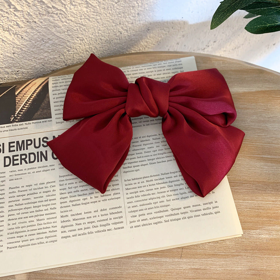 Lolita Big Bow Hairpin Spring Clip Hairpin Hair Accessories