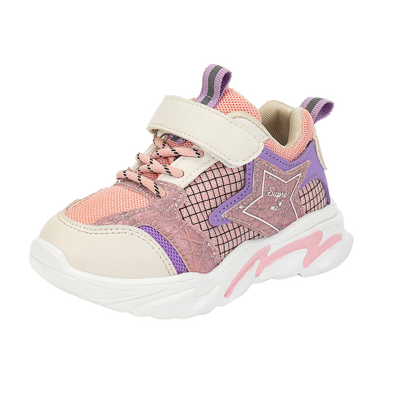 Children's Shoes 2022 New Summer Children's Breathable Sports Boys' Leisure Running School Fashion Flats Sports Sneaker