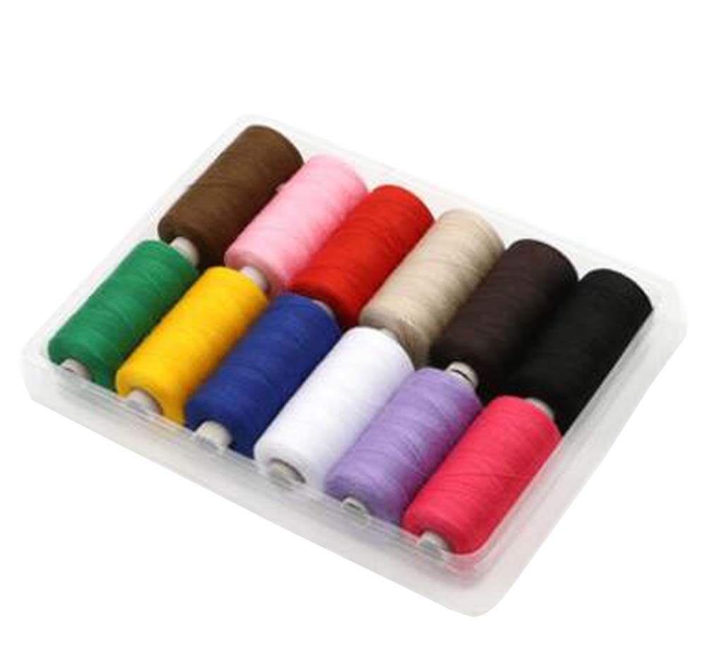 Embroidery Machine Thread Sewing Tools Embroidery Thread 12 Different Colors[-1]