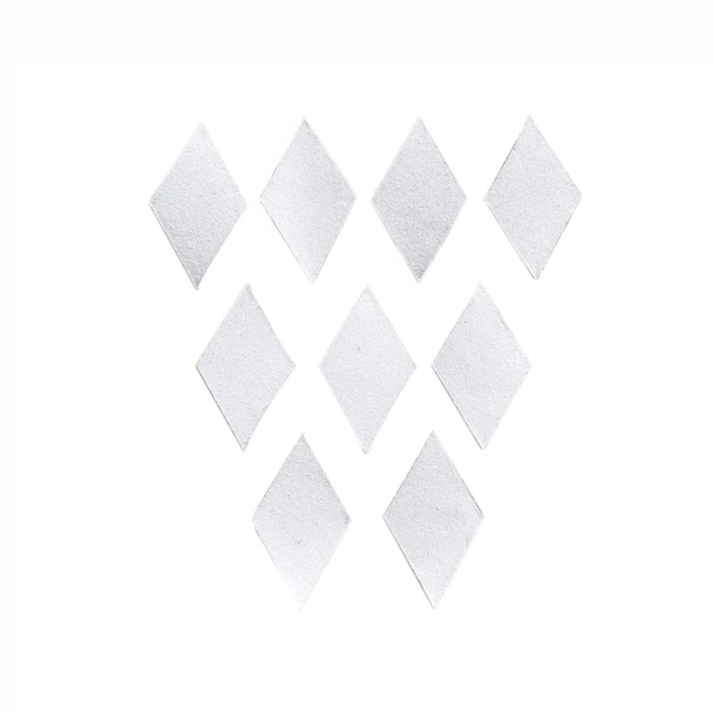 36 Sheet Transparent Rhombus Skateboard Grip Stickers Grit DIY Skateboard Scooter Grip Decals