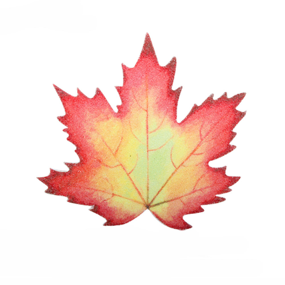 6 Sheets Maple Leaf Skateboard Grip Stickers Grit Non-slip DIY Skateboard Scooter Grip Decals